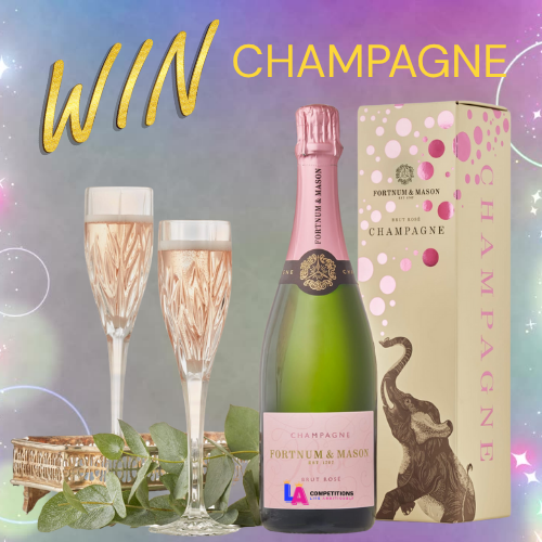 WIN - FORTNUM AND MASON ROSE CHAMPAGNE GIFT BOXED