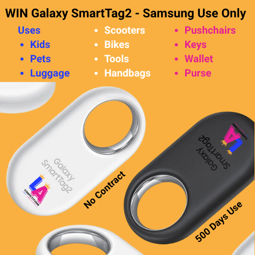 WIN - SAMSUNG SMARTTAG2  Choice of Black or white