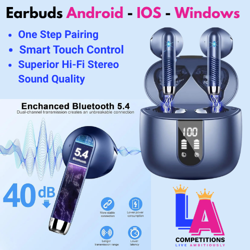 WIN - WIRELESS EARBUDS, BLUETOOTH 5.4 
